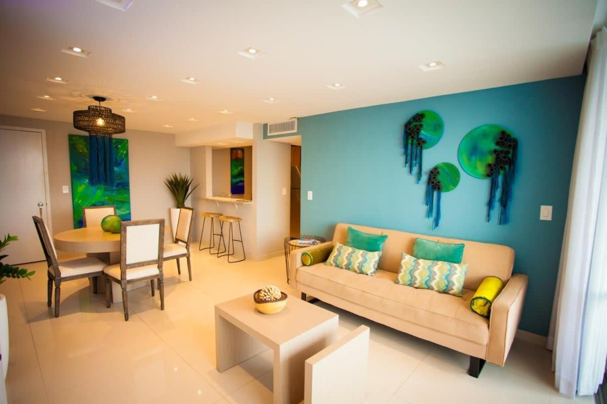 2Br Gem Ocean Front Building Isla Verde Beach San Juan Exteriör bild